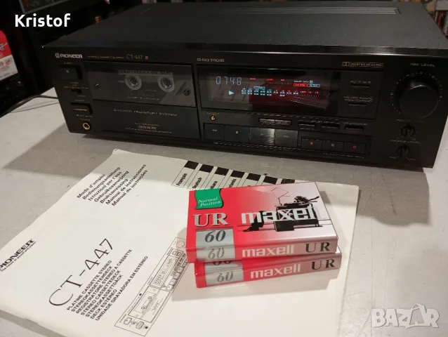 Cassette deck Pioneer CT 447, снимка 2 - Декове - 47067729