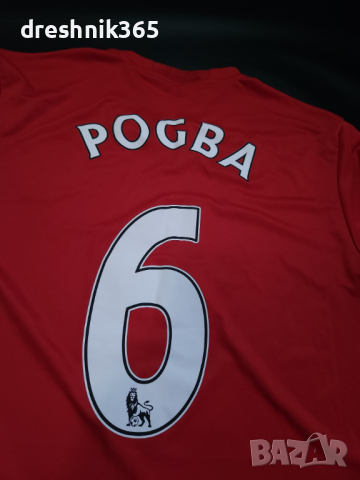  Manchester United  FC Adidas Pogba  Тениска/XL , снимка 6 - Спортни дрехи, екипи - 44952056