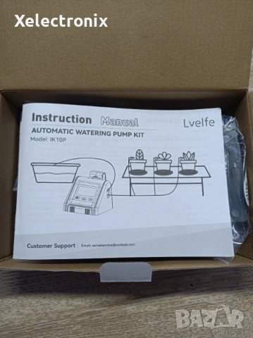 Lvelfe IK10P Автоматична система за поливане, Комплект за автоматично капково напояване, снимка 7 - Градинска техника - 53866507