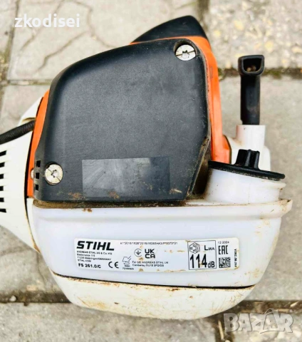 Бензинов тример STIHL FS 261, снимка 3 - Градинска техника - 53492559