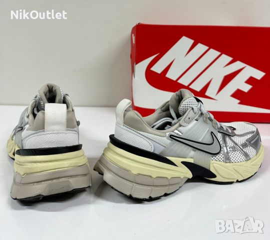 Nike V2K Run Summit White Metallic Silver , снимка 4 - Маратонки - 46437966
