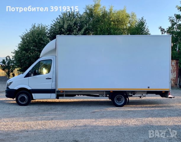 Mercedes Sprinter 513CDI - 5.10м ДЪЛЖИНА* МАКСИ* 12 ЕВРОПАЛЕТА* FACE* EURO 6, снимка 4 - Камиони - 46656668