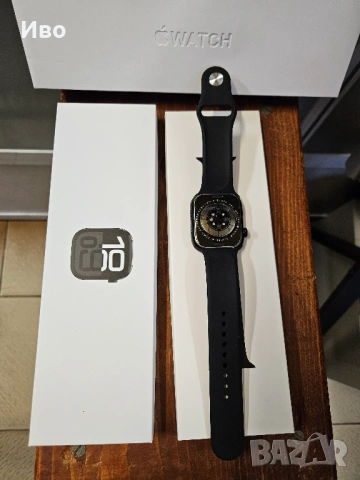 Часовникът е алтернативен вариант на Apple 10 Series Пълен комплект. , снимка 12 - Смарт часовници - 53123256