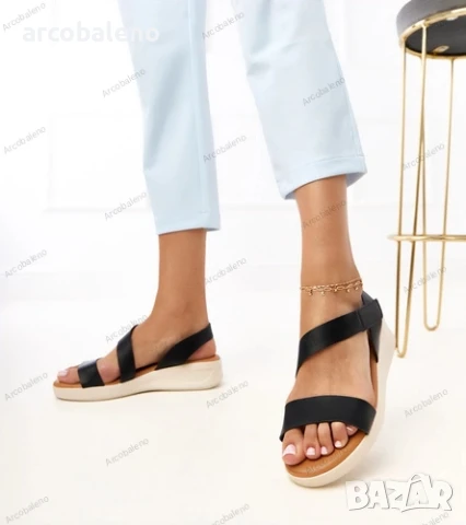 Дамски сандали с ниска платформа Verkado, 6цвята , снимка 6 - Сандали - 50824471