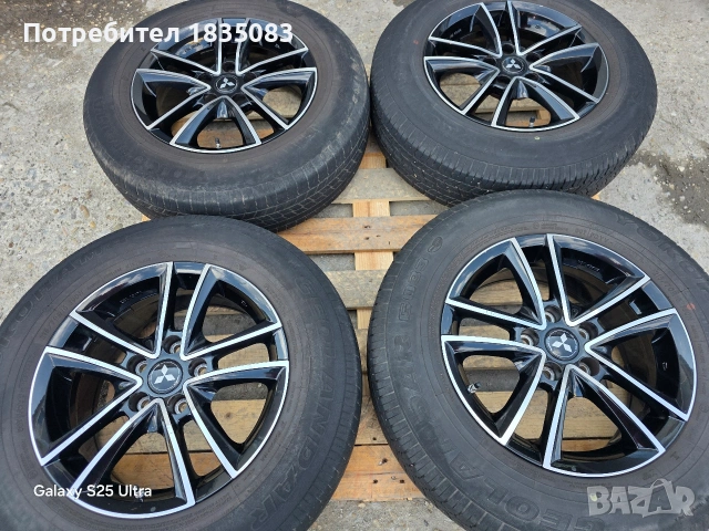 Лети джанти 16ки 5х114.3 Autec + летни гуми 215/70/16 Autec, снимка 2 - Гуми и джанти - 54012937