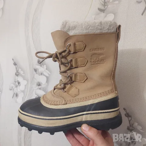 ботуши Sorel Caribou Buff NL 1005-280 Waterproof  номер 37, снимка 4 - Дамски ботуши - 48696132