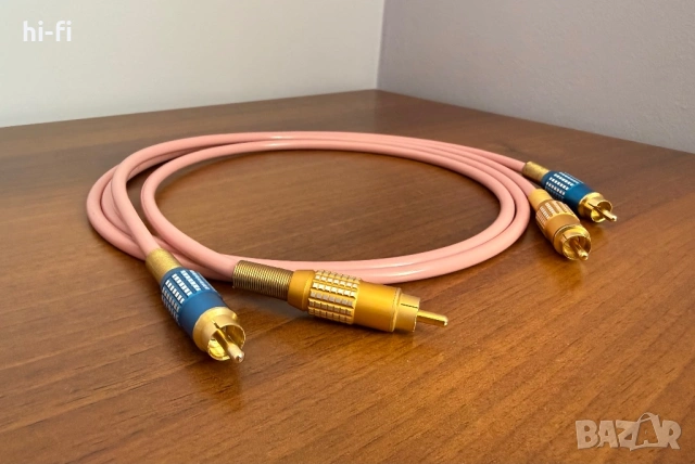 Sonic Link Silver Pink (Black Rhodium) RCA / Аудио кабели, снимка 5 - Ресийвъри, усилватели, смесителни пултове - 53766610