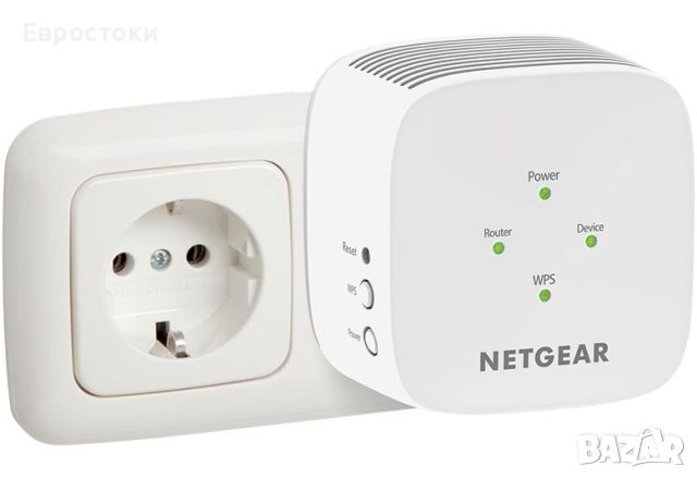 AC750 WiFi Range Extender (EX3110)  Двубандов WiFi удължител за обхват, 750Mbps, щепсел, външна анте, снимка 5 - Мрежови адаптери - 46230519