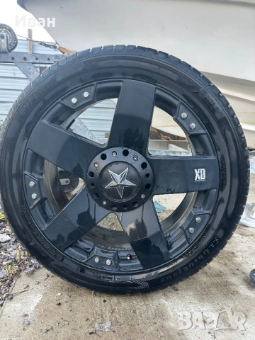 Джанти с гуми за Хамър