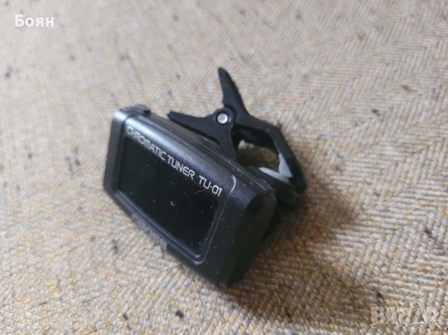 Продавам тунер за китара, бас и укелеле Boss TU-01 - 20 лв., снимка 3 - Китари - 51438787