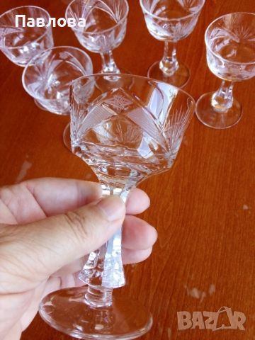 Кристални чаши серия Зорница 