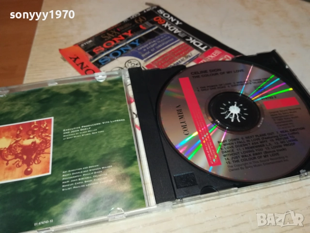 CELINE DION CD 0512251903, снимка 7 - CD дискове - 52665399