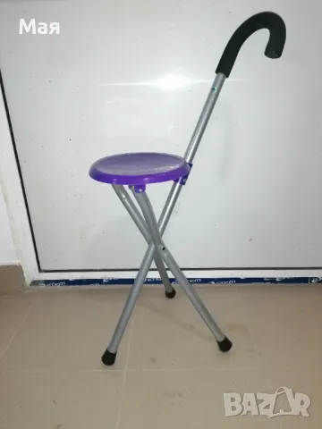 Сгъваемо столче бастун