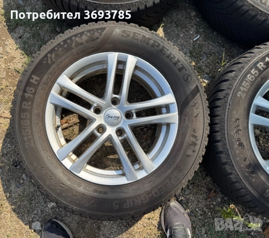 5Х114.3 ET38 16R 215/65, снимка 3 - Гуми и джанти - 51597549