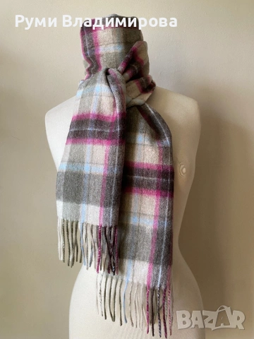 Кариран шал House of Scotland oт 100 % агнешка вълна