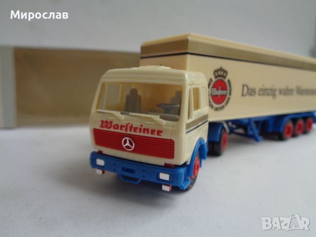 ALBEDO H0 1/87 MERCEDES ТИР КАМИОН МОДЕЛ ИГРАЧКА КОЛИЧКА, снимка 3 - Колекции - 46115052