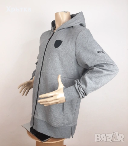 Puma x Scuderia Ferrari - Оригинално мъжко горнище размер XL, снимка 4 - Спортни дрехи, екипи - 53305703