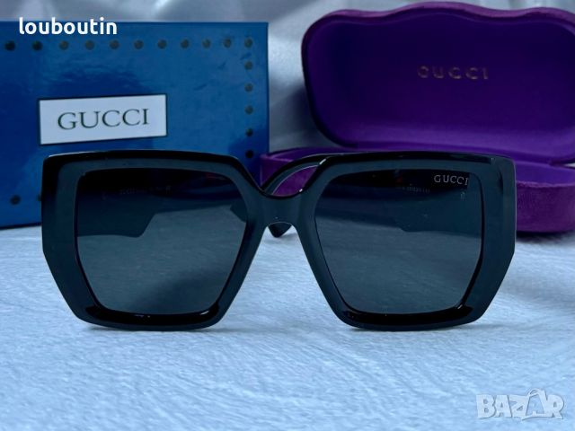 Gucci 2024 дамски слънчеви очила GG0956, снимка 7 - Слънчеви и диоптрични очила - 45446091