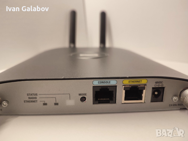 Cisco AIR-AP1242AG-E-K9 – wireless access point / Безжична точка  за достъп, снимка 4 - Рутери - 44991339