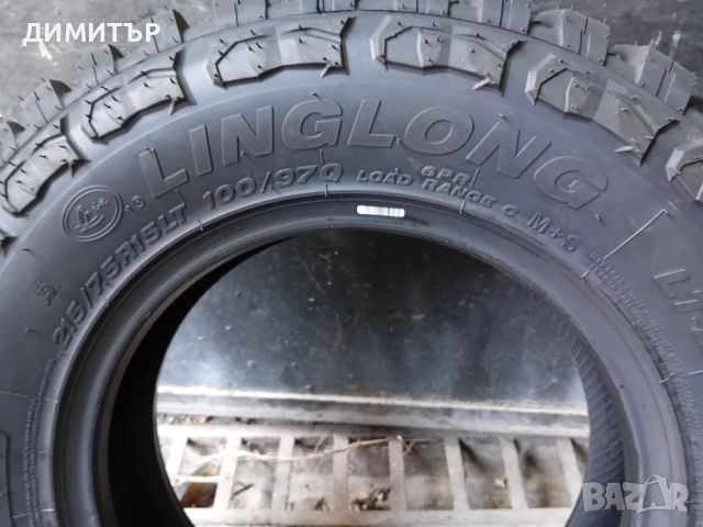 4бр. НОВИ Всесезонни гуми  за кал LINGLONG 215 75 15 DOT 0224, снимка 6 - Гуми и джанти - 33427781