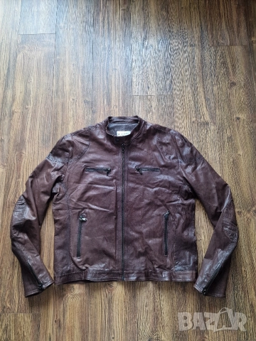Страхотно мъжко кожено яке BLUPEL , естествена кожа, размер 2XL