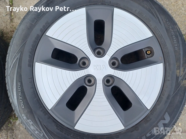 Оригинални джанти Кия 5х114,3 16 цола, снимка 3 - Гуми и джанти - 54121658