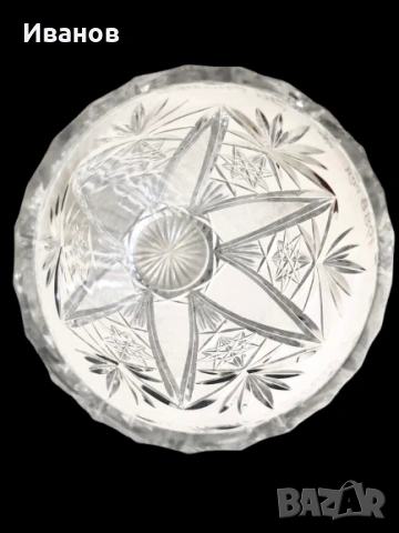 Кристална ваза Miranda - Crystalite Bohemia, снимка 4 - Вази - 51480200