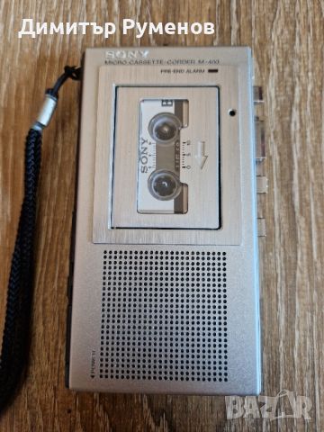 Sony micro cassette-corder M-400, снимка 2 - Аудиосистеми - 46278168