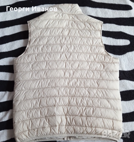НОВА БЕЗ ЕТИКЕТ L/XL ГРЕЙКА ПУХЕНКА ЕЛЕК Gillet Down Vest бежов преходен , снимка 2 - Други - 53901532