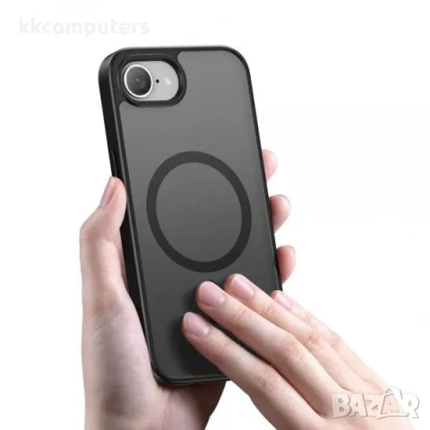 Калъф Dux Ducis MagSafe Мат / Черна рамка / за Samsung S25 Ultra Баркод : 3131951