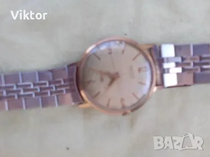 Продавам златен швейцарски часовник ДАНАС, снимка 2 - Антикварни и старинни предмети - 49134766