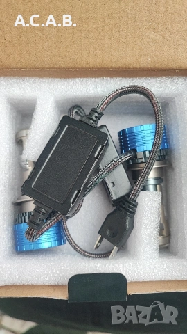 Брутални лед крушки D2S и H7, снимка 2 - Аксесоари и консумативи - 49832000