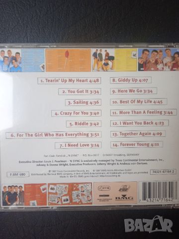 'N Sync оригинален диск музика, снимка 2 - CD дискове - 45422080