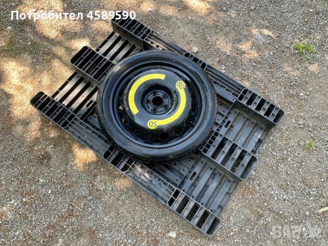 Оригинална резервна гума/ПАТЕРИЦА Continental 18цола 5x100 за Vw,Audi,Skoda,Seat, снимка 3 - Гуми и джанти - 51809121