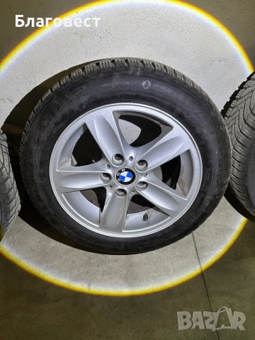 Зимни гуми  с джанти , 4бр. 205/55/16, снимка 4 - Гуми и джанти - 53577002