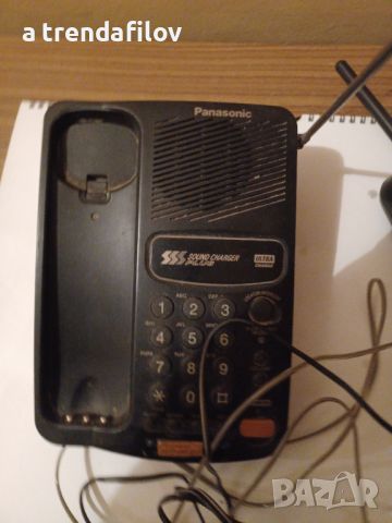 Телефон безжичен с голям обхват, марка Панасоник, снимка 2 - Стационарни телефони и факсове - 45321090