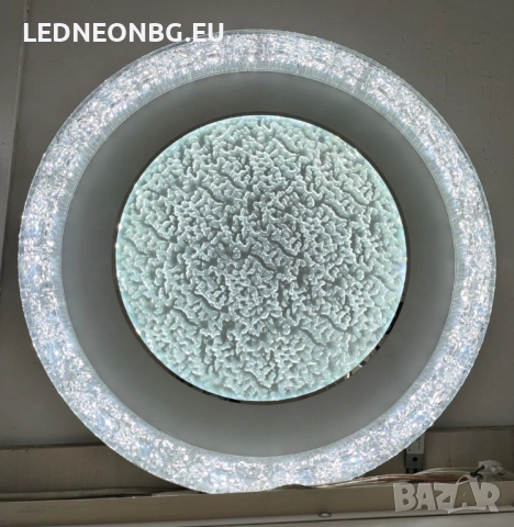 LED Плафон КРИСТАЛ, Ф48, 40W, 3 CCT ►3000-4000-6000 K