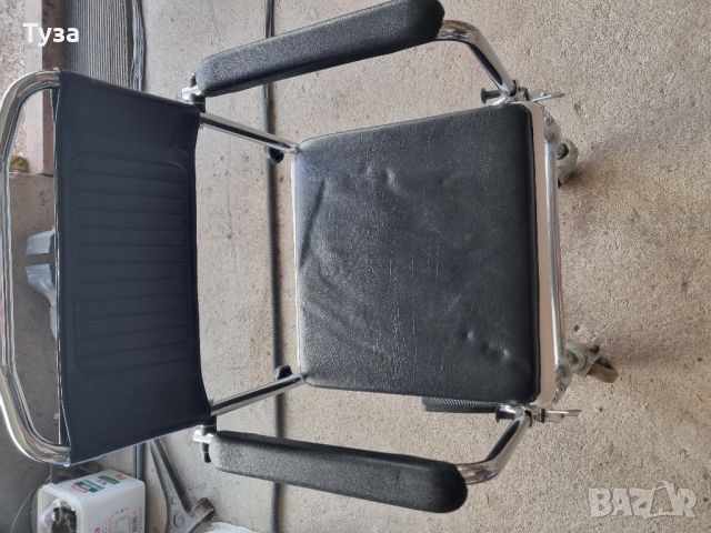 Комбиниран инвалиден стол , снимка 5 - Тоалетни столове - 45646566