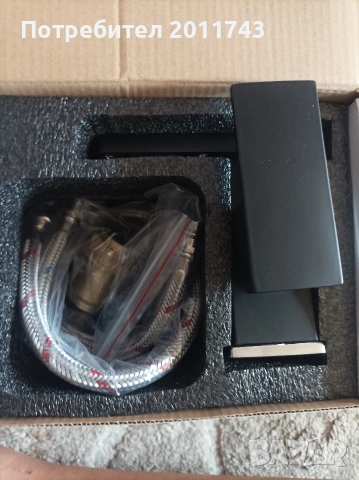 Черен светещ стоящ смесител , снимка 2 - Смесители - 53199212