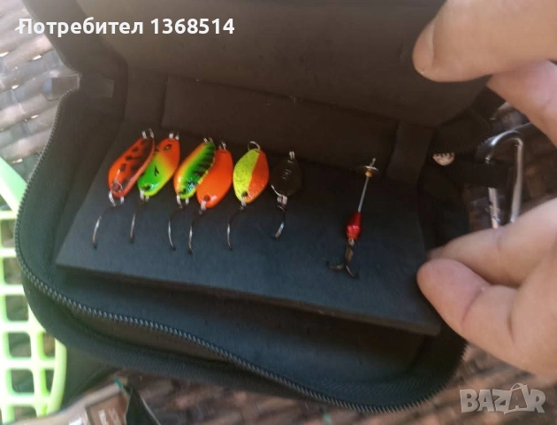 спининг комплект ,въдица с макара и примамки, снимка 7 - Такъми - 53292497