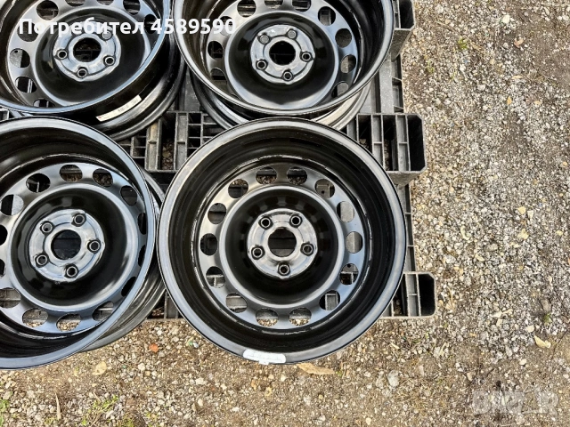 4бр.ЧИСТО НОВИ Оригинални железни джанти 16цола ET50 за Vw,Audi,Seat,Skoda, снимка 12 - Гуми и джанти - 51808249