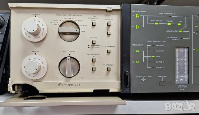 Усилвател Pioneer A-7 Made in Japan, снимка 12 - Ресийвъри, усилватели, смесителни пултове - 48751018