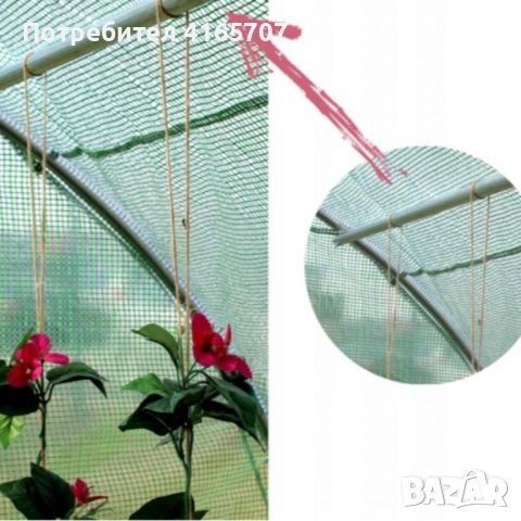 Оранжерия със стабилна поцинкована рамка - професионална защита за вашите култури, снимка 3 - Оранжерии - 53645738