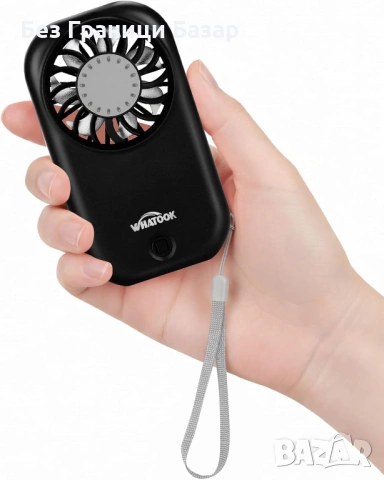 Нов джобен Преносим мини вентилатор USB-C 11000RPM 5 степени скорости USB-C