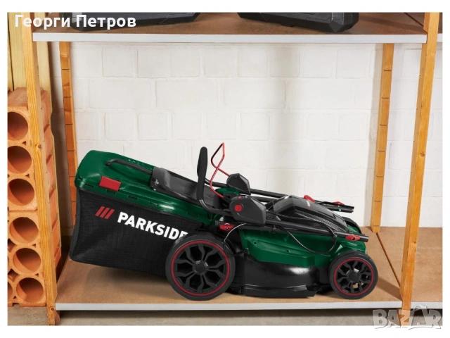 Нова Акумулаторна косачка 40V Parkside Безчетков мотор, снимка 2 - Градинска техника - 53416143