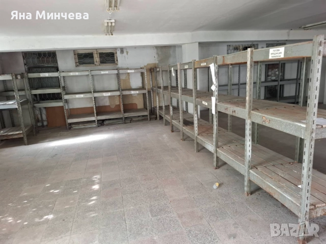 Метални сглобяеми стелажи (употребявани), снимка 2 - Стелажи и щандове - 51609265