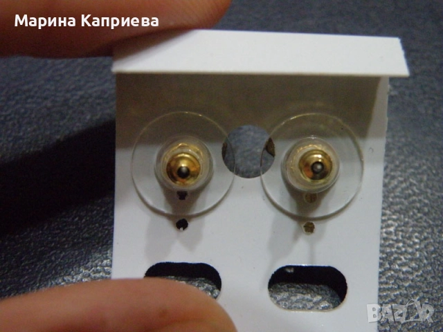 Обеци "Ябълки" /С-53/, снимка 3 - Обеци - 51541846