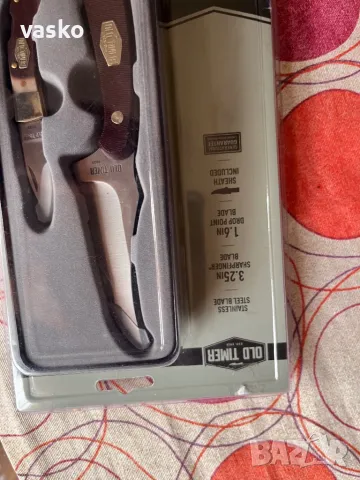 Old Timer-2 ножчета, снимка 4 - Ножове - 49675369