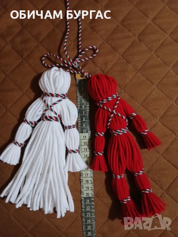 РЪЧНО ИЗРАБОТЕНИ 23см дължина Пижо и Пенда,може да се изработет и по ваши желани размери, снимка 2 - Други - 53134741