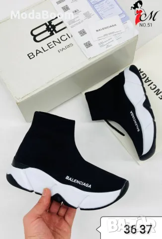 Balenciaga дамски маратонки , снимка 1 - Маратонки - 48836409